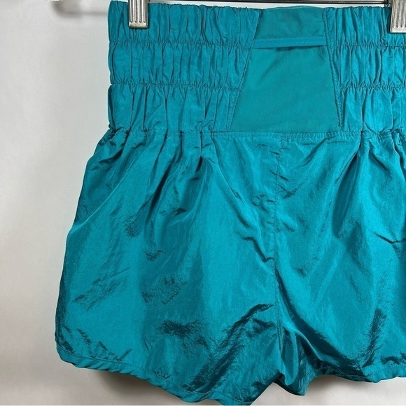 Free People women’s the way home shorts size XS high waist blue - Picture 5 of 11